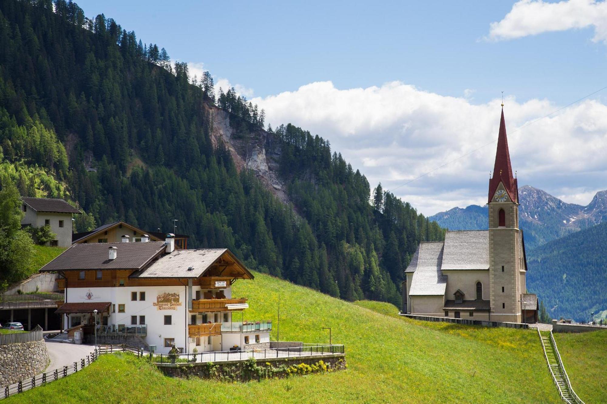 Gasthof Trausberg Corvara in Passiria Exterior photo